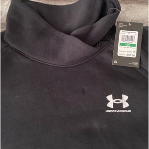 Under armor 2piece new dark black jogger womens large runs small like size 9